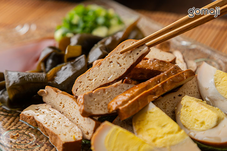 海帶、豆乾、滷蛋