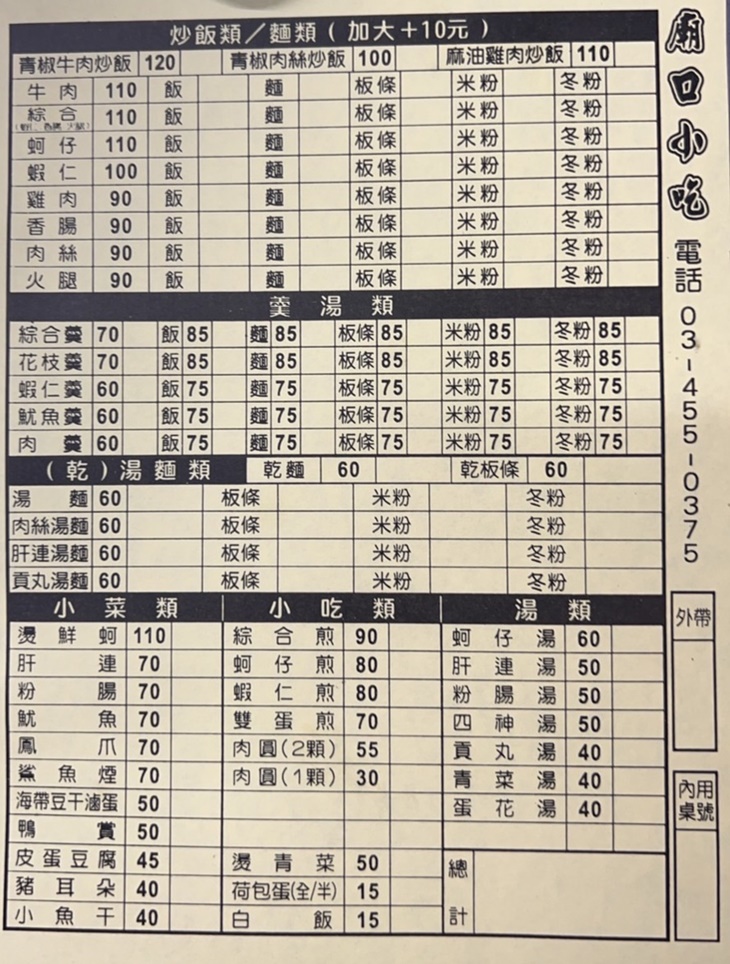 廟口小吃(內壢店)