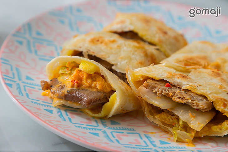 私房泡菜豬排蛋餅