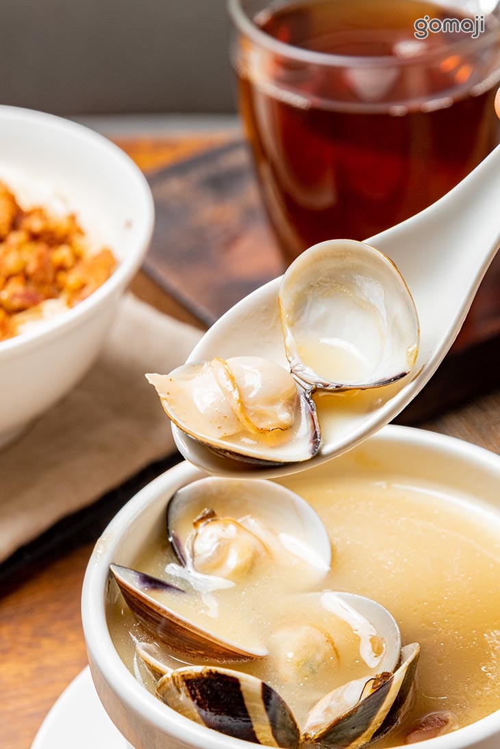 蛤蠣煲雞湯(小) 