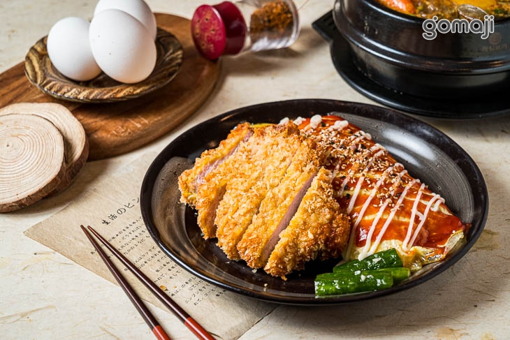 豬排蛋包飯