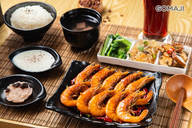 口味蝦飯