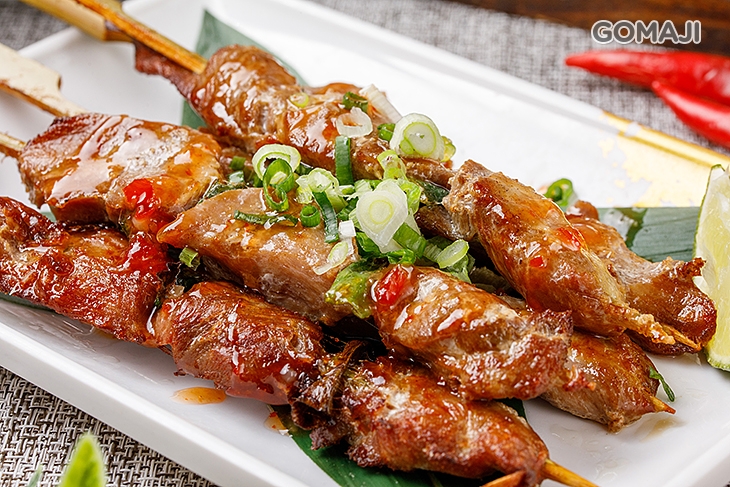 泰式香蔥雞肉串餐
