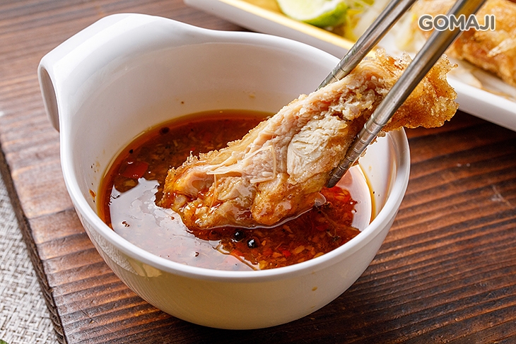 椒麻無骨雞腿排餐 