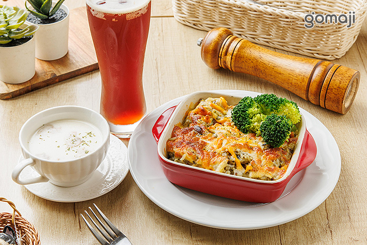 青醬嫩雞起司焗飯