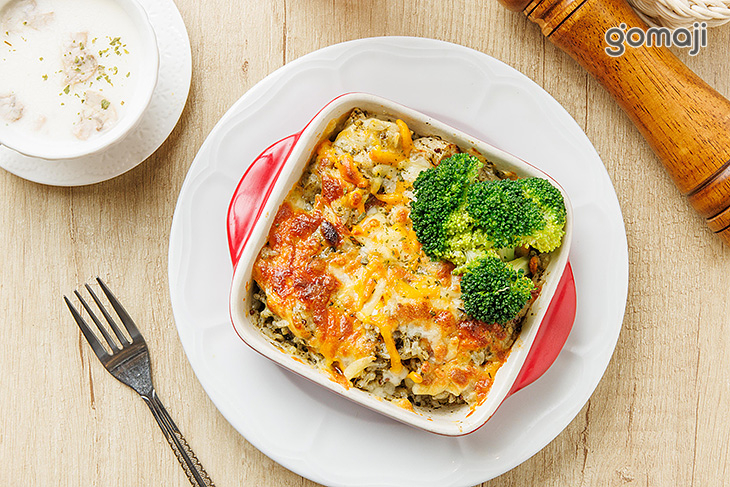 青醬嫩雞起司焗飯