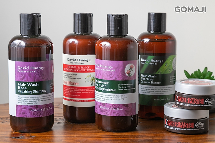 黃大衛美髮沙龍使用產品