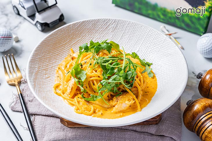 海膽蟹肉義大利麵