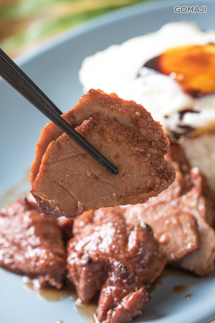 蜜汁叉燒煎蛋飯