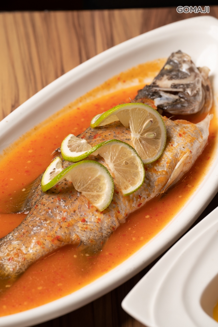 泰式蒸海魚