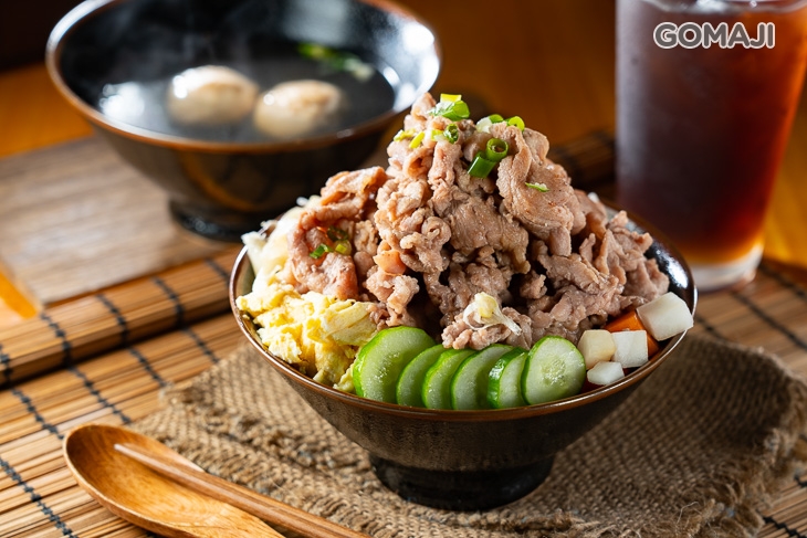 火焰豚肉丼飯(L)