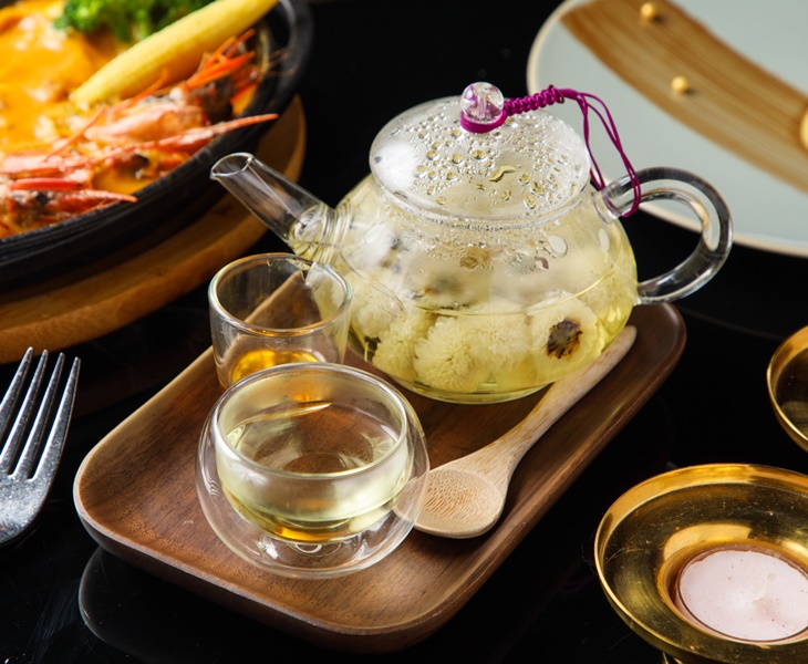苗栗銅鑼菊花茶（熱）