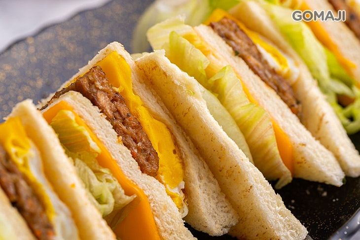 美味豬排起司蛋總匯吐司  