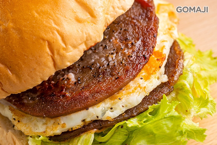 雙層澳洲牛肉起司蛋堡 