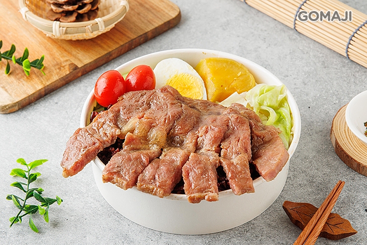 香蒜牛排飯