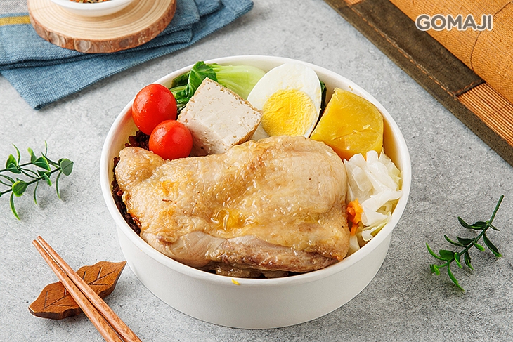 鐵板香煎雞腿飯