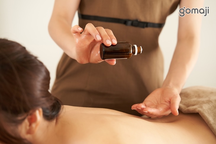 全背部客製精油油壓按摩