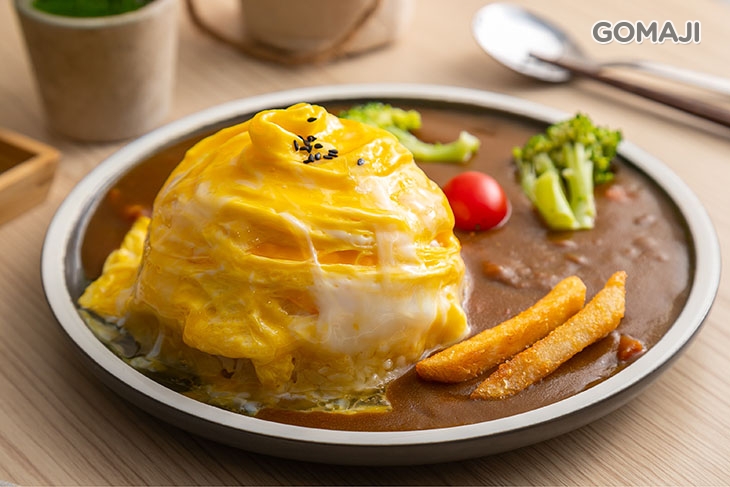 歐姆蛋起司咖哩蛋包飯