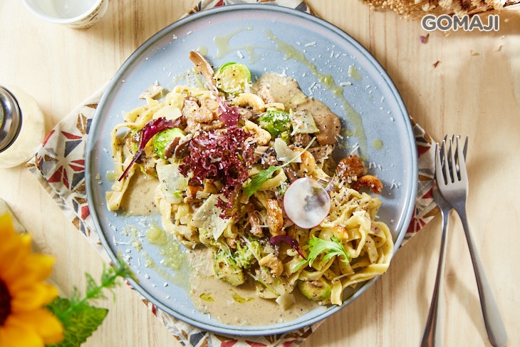 黑松露栗香起司麵