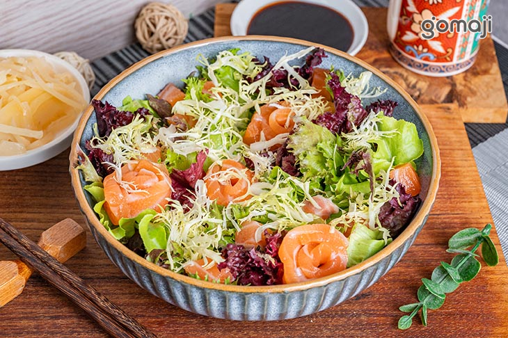 生菜沙拉(鮭魚)