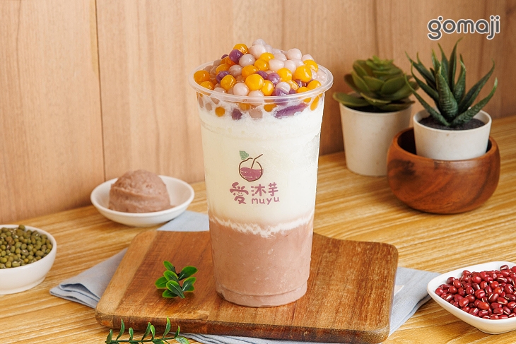 芋泥波波鮮奶茶