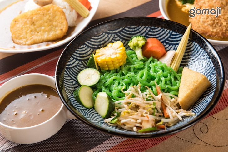 野菜咖哩拉麵