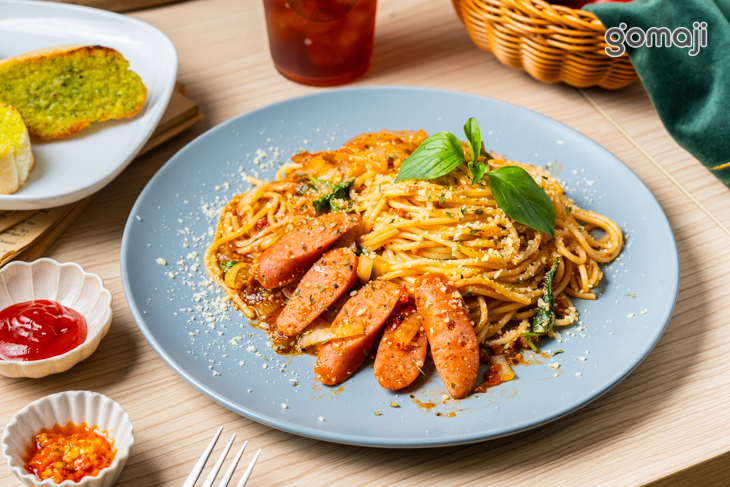 紅醬德腸義大利麵套餐