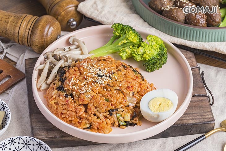 韓式泡菜豬肉炒飯