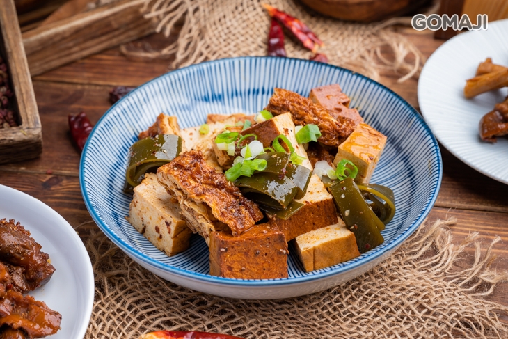 百頁豆腐+海帶+炸豆包