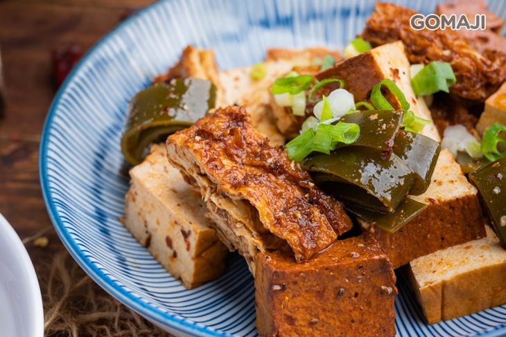 百頁豆腐+海帶+炸豆包