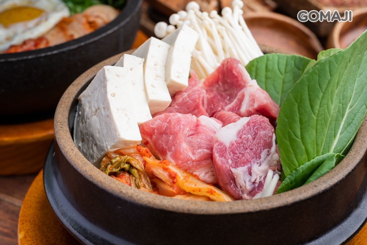 豆腐燉豬肉鍋