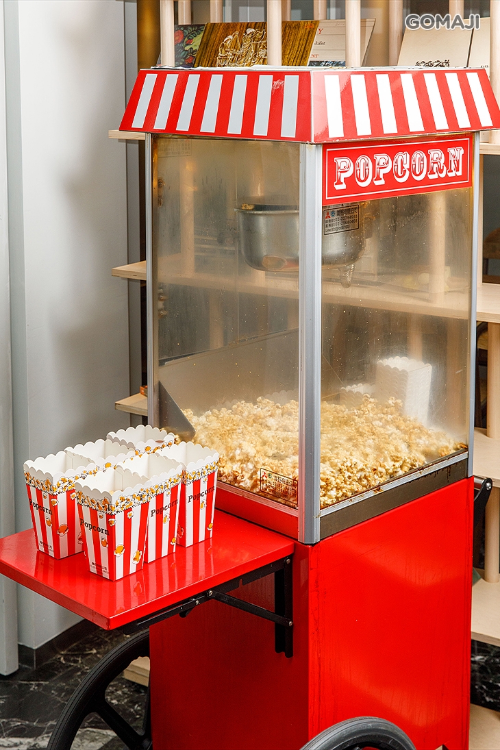 爆米花 