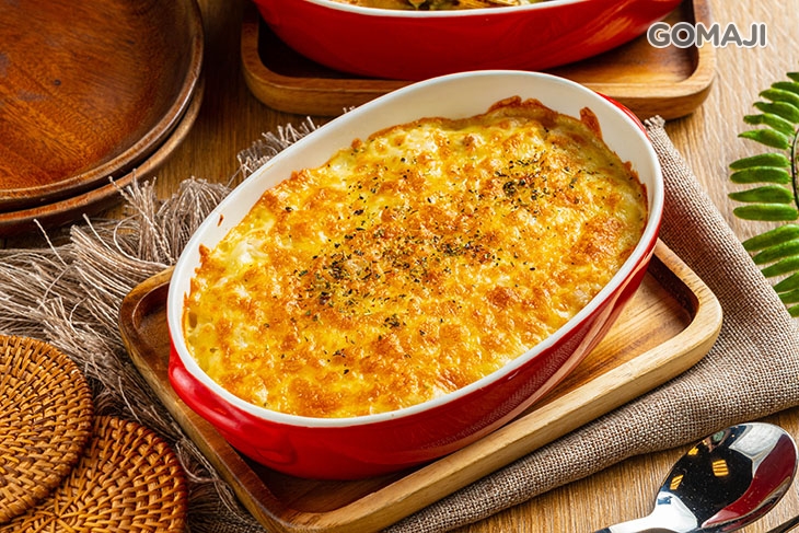 香濃白醬燻雞焗烤飯