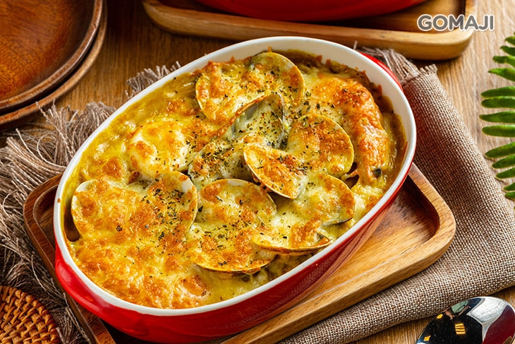 咖哩海鮮雞肉焗烤飯