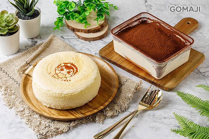 提拉米蘇+輕乳酪蛋糕新人氣熱銷組合