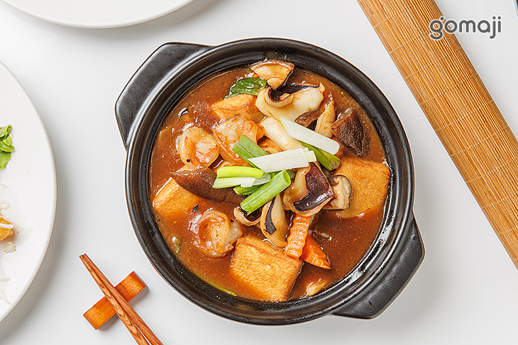 蟹黃豆腐煲