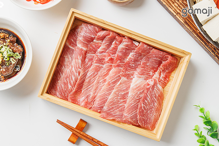 松阪豬肉套餐-日本味噌湯底