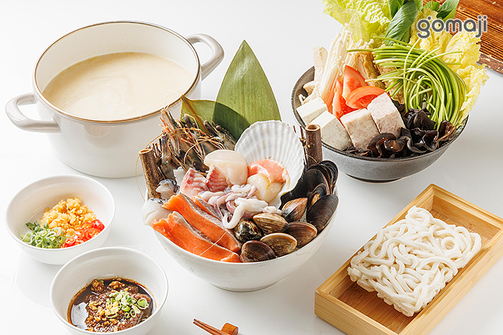 海鮮總匯套餐-火瞳雞湯底