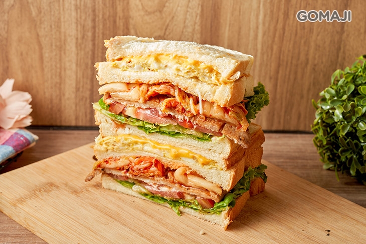 歐爸辛燒肉蛋吐司