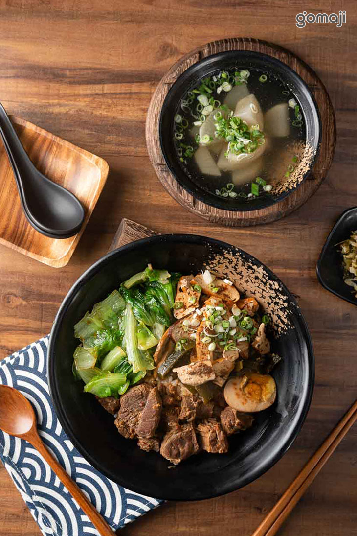 牛肉飯套餐