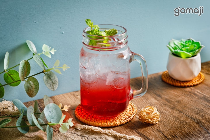 蔓越莓氣泡飲