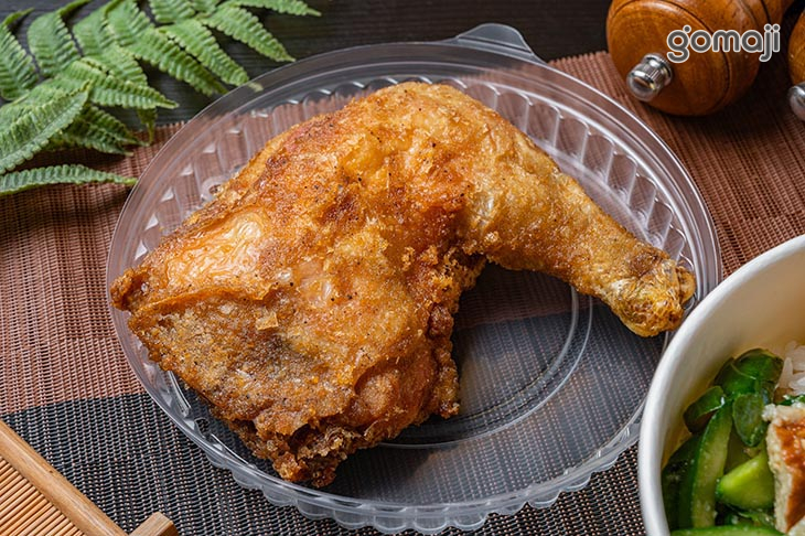 酥炸雞腿便當