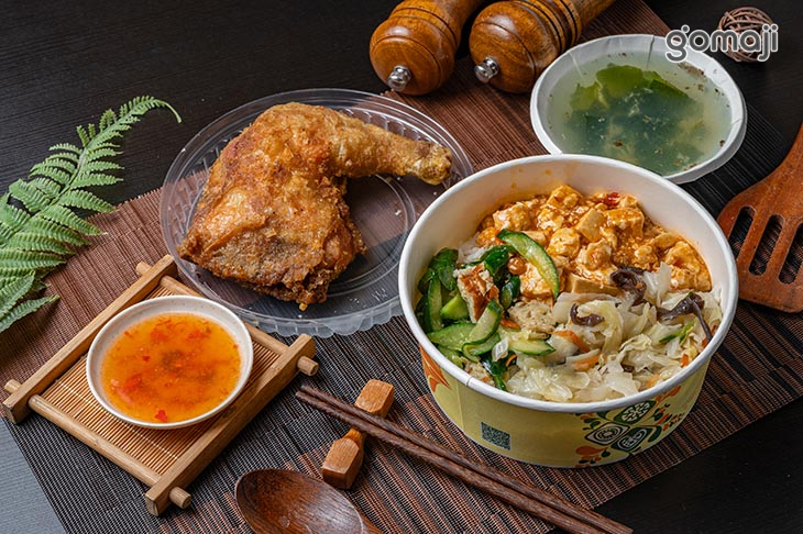 椒麻雞腿便當