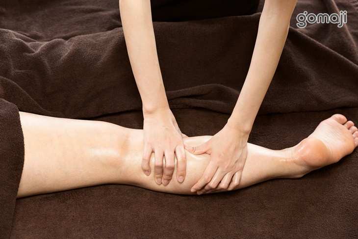 背腿經絡精油舒壓按摩