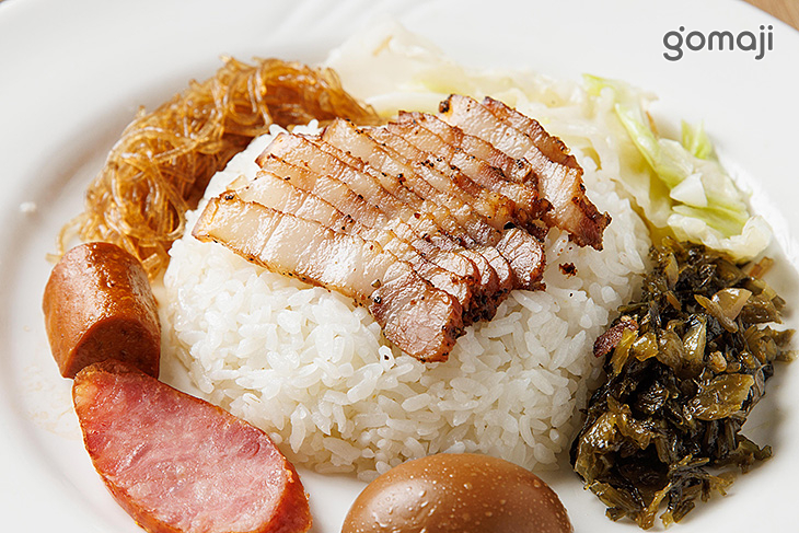 招牌飯(鹹豬肉)