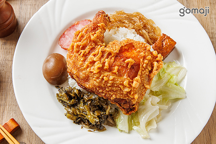 炸雞腿飯
