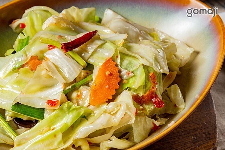 蝦醬高麗菜