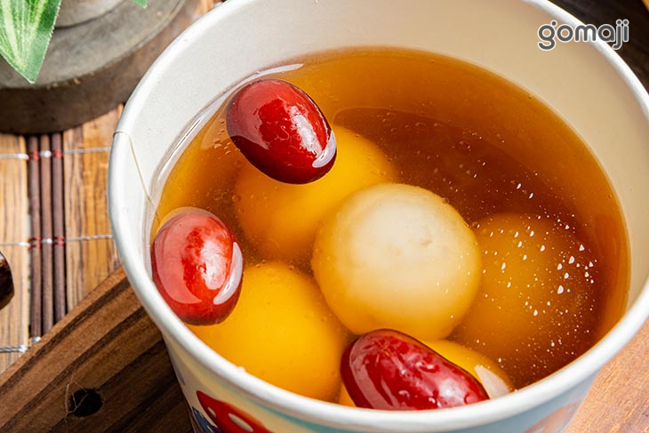 紅棗桂圓芝麻圓