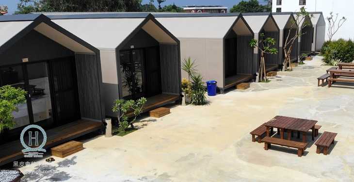 黑皮會館住宿一晚(四人一室)