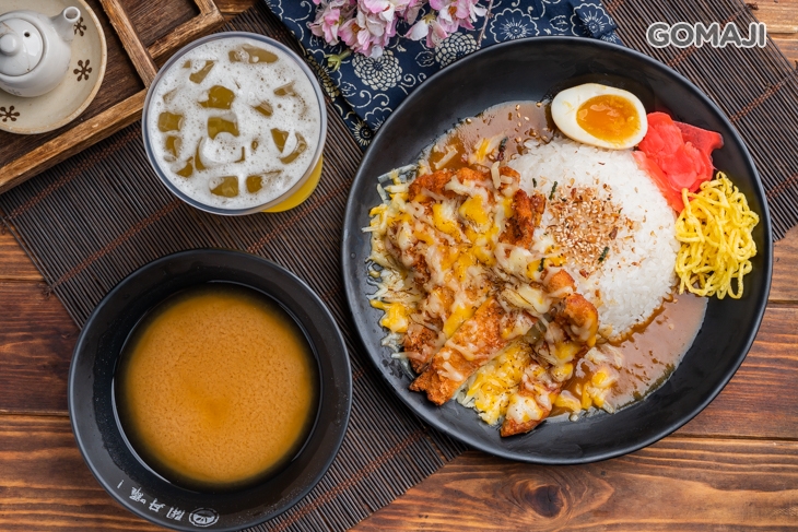起司炸豬排咖哩飯